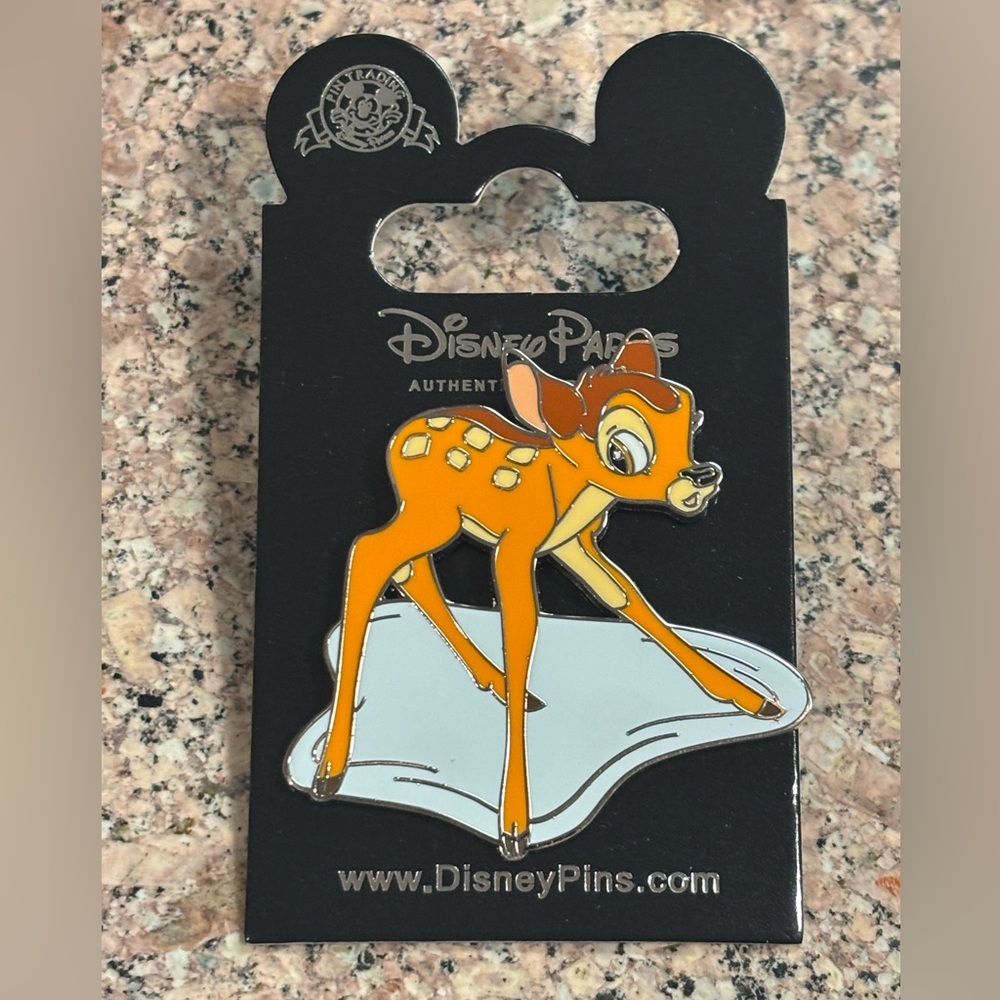 Disney Bambi Slipping on Ice-Bambi Snow Day